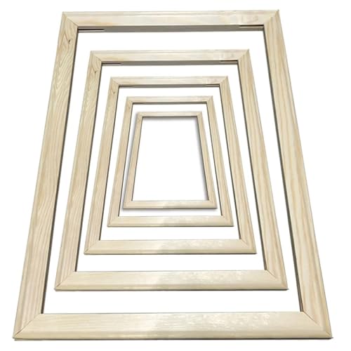 SHENJMAI Keilrahmen für leinwand Stabiler großer DIY-Rahmen aus Holz, gerahmte Wandbilder, Diamant-Malerei-Rahmen, Poster-Rahmen, Heim-Wanddekoration(50cm high,50cm Wide) von SHENJMAI