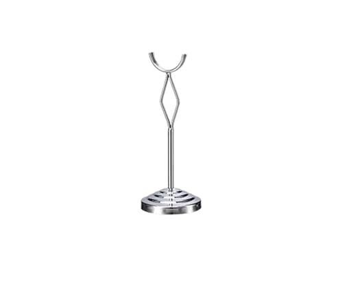 SHENJMAI Tischnummern-Kartenhalter Edelstahl-Restaurant-Tischnummern-Menükartenhalter, Fotohalter, Tischkarten-Papier-Menü-Clips, Halter for Hochzeiten(Silver 6 Inch) von SHENJMAI