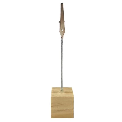 SHENJMAI Tischnummern-Kartenhalter Tischkartenhalter aus Metall, Tischnummernständer, Foto-Papierklemme, romantische Foto-Clip-Desktop-Dekoration(7) von SHENJMAI