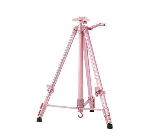 Staffelei zum Malen Faltbarer tragbarer Skizzenstaffeleiständer, verstellbar for Malerei im Freien, 33 x 10 cm, Tablett optional(Color 4) von SHENJMAI