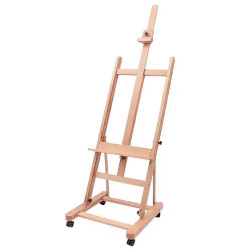 Staffelei zum Malen Großer H-Rahmen Staffelei halten verstellbar beweglichen Heavy-Duty Malerei Stand for Künstler von SHENJMAI