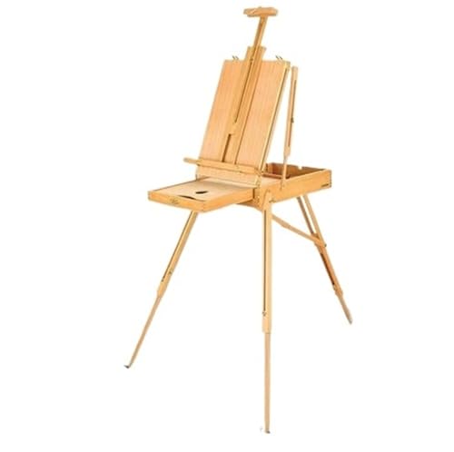 Staffelei zum Malen Staffelei, Kunststaffelei for Männer/Frauen, tragbare for den Außenbereich, Kunstbedarf for Zuhause(Color6) von SHENJMAI