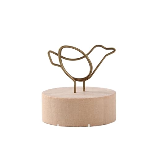 Tischnummern-Kartenhalter 1 Stück Notizklammer aus Holz, Würfelständer, Draht, Foto-Clip, Präsentationsständer, Memo-Klemme, individuelle Geschenk-Notiz-Klemme, Memo-Ordner, klassische Büroklammer(Sty Tischnummern-Kartenhalter 1 Stück Notizklammer aus Holz, Würfelständer, Draht, Foto-Clip, Präsentationsständer, Memo-Klemme, individuelle Geschenk-Notiz-Klemme, Memo-Ordner, klassische Büroklammer(Sty von SHENJMAI