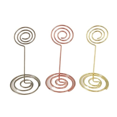 Tischnummern-Kartenhalter 10 Stück Tischkartenhalter aus Metall for Hochzeit, Tischnummer, Namensschild, Ständer for Hochzeit, Geburtstag, Party, Heimdekoration, Foto-Clip-Ständer(85mm Lollipop,10Pcs Tischnummern-Kartenhalter 10 Stück Tischkartenhalter aus Metall for Hochzeit, Tischnummer, Namensschild, Ständer for Hochzeit, Geburtstag, Party, Heimdekoration, Foto-Clip-Ständer(85mm Lollipop,10Pcs von SHENJMAI