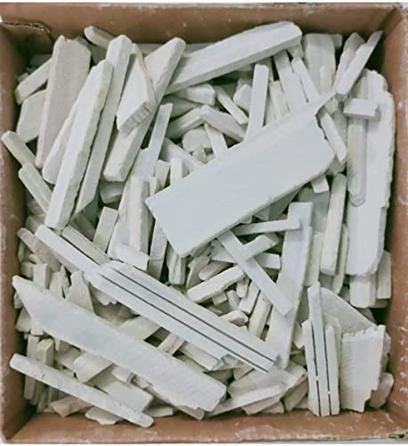 SHENKY Weiße Schiefer-Bleistifte, natürliche Kalksteinkreide (Saleti-Kreide), 450 g von SHENKY