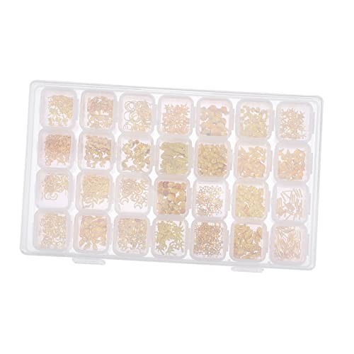 1 Schachtel Stern Mond Nagelkunst Zubehör Nail Art Charms Diy Maniküre Langlebige und Auffällige Designs für Festliche Anlässe Sicher Anwendung 1 Schachtel Stern Mond Nagelkunst Zubehör Nail Art Charms Diy Maniküre Langlebige und Auffällige Designs für Festliche Anlässe Sicher Anwendung von SHERCHPRY