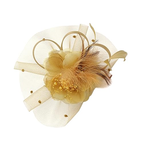 1 Stück Stirnband mit Netzstoff und Federn Eleganter Kopfschmuck für Braut Partys und Bälle Glamouröses Accessoire für Besondere Anlässe 1 Stück Stirnband mit Netzstoff und Federn Eleganter Kopfschmuck für Braut Partys und Bälle Glamouröses Accessoire für Besondere Anlässe von SHERCHPRY