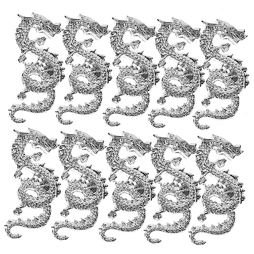 10 Stück Charms Deko Maniküre Zubehör Dragon Designs für Nagelkunst für Diy Nageldesigns und Besondere Anlässe 10 Stück Charms Deko Maniküre Zubehör Dragon Designs für Nagelkunst für Diy Nageldesigns und Besondere Anlässe von SHERCHPRY