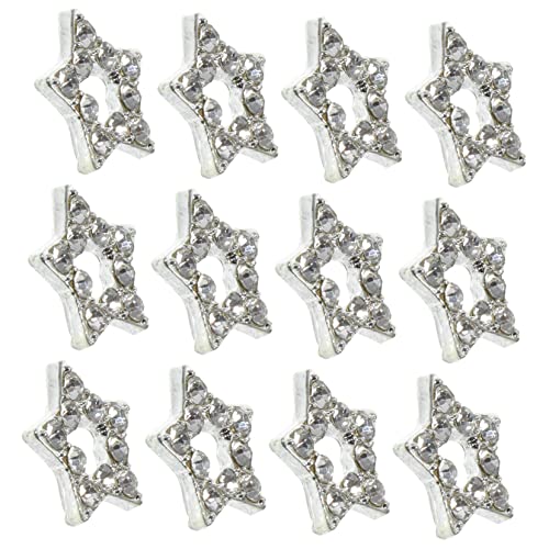 12 Stck. Hohler Stern Nail Charms für Nageldesign Glänzende Nail Art Dekorationen für Maniküre Verschiedene Anlässe und Diy Projekte 12 Stck. Hohler Stern Nail Charms für Nageldesign Glänzende Nail Art Dekorationen für Maniküre Verschiedene Anlässe und Diy Projekte von SHERCHPRY