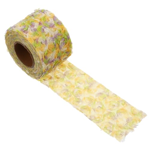 SHERCHPRY 1 Rolle Buntes Kleines Rosenblüten-sticknetz Stoff Stickmaterial Stickerei-blumenapplikation Aufnäher Für Kleidung Gestickte Flecken Für Kleidung Stickereiflecken SHERCHPRY 1 Rolle Buntes Kleines Rosenblüten-sticknetz Stoff Stickmaterial Stickerei-blumenapplikation Aufnäher Für Kleidung Gestickte Flecken Für Kleidung Stickereiflecken von SHERCHPRY