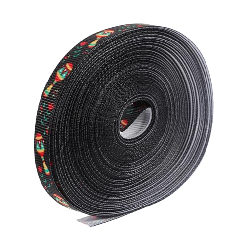 SHERCHPRY 1 Rolle Cinco De Mayo Geschenkband Mexikanisches Bastelband Yards Breit für DIY Dekorationen Verpackung und Feierlichkeiten für Mexikanische Partys und von SHERCHPRY