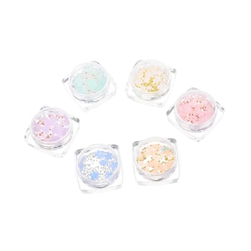 SHERCHPRY 1 Satz Boxen Blüten Nagel Charms Farbwechselnde Nail Art Dekoration Für Diy Nagelkunst Kreative Blütenmuster Für Für Ihre Maniküre 6boxen SHERCHPRY 1 Satz Boxen Blüten Nagel Charms Farbwechselnde Nail Art Dekoration Für Diy Nagelkunst Kreative Blütenmuster Für Für Ihre Maniküre 6boxen von SHERCHPRY