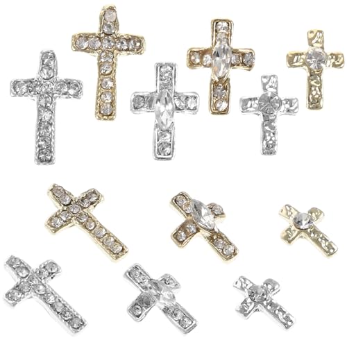 SHERCHPRY 1 Satz Legierung Kreuz Schmuck Strass Strass Nagel Charms Nagel Legierung Charms Trendy Nagel Charms Kawaii Nagel Charms Nagel Dekorationen Charms Für Nägel Design Nagel 60 Stück SHERCHPRY 1 Satz Legierung Kreuz Schmuck Strass Strass Nagel Charms Nagel Legierung Charms Trendy Nagel Charms Kawaii Nagel Charms Nagel Dekorationen Charms Für Nägel Design Nagel 60 Stück von SHERCHPRY