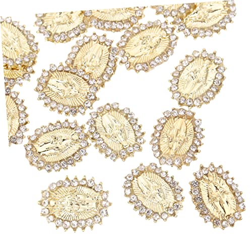 SHERCHPRY 1 Satz Schmuck Mit Nageldiamanten Dekoration Nagelkunst- Maniküre Reiz Nagel Strass Zubehör Uv Spitze Aufkleber Nagel Charms Nagelschmuck Aus Metall Legierung Golden 20 Stück SHERCHPRY 1 Satz Schmuck Mit Nageldiamanten Dekoration Nagelkunst- Maniküre Reiz Nagel Strass Zubehör Uv Spitze Aufkleber Nagel Charms Nagelschmuck Aus Metall Legierung Golden 20 Stück von SHERCHPRY