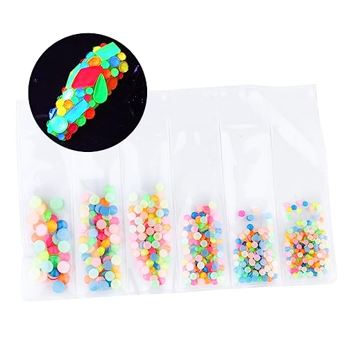 SHERCHPRY 1 Schachtel Nachtleuchtende Strasssteine Fächern Glitzernde Nail Art für Eleganten Look Geeignet für Nagellack und Uv Gel SHERCHPRY 1 Schachtel Nachtleuchtende Strasssteine Fächern Glitzernde Nail Art für Eleganten Look Geeignet für Nagellack und Uv Gel von SHERCHPRY