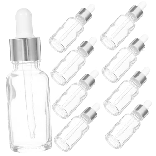 SHERCHPRY 10Stücke Dropperflaschen für Ätherische Öle Kosmetische Subverpackungsflaschen mit Tropfer Transparentes Design für Parfümöle und Aromatherapie SHERCHPRY 10Stücke Dropperflaschen für Ätherische Öle Kosmetische Subverpackungsflaschen mit Tropfer Transparentes Design für Parfümöle und Aromatherapie von SHERCHPRY