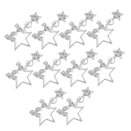 SHERCHPRY 10Stücke Strasssteine Für Gelnägel Luxus Zackige Sterne Nagelschmuck Edelsteine Nail Art Charms Glänzende Dekoration Für Nageldesigns SHERCHPRY 10Stücke Strasssteine Für Gelnägel Luxus Zackige Sterne Nagelschmuck Edelsteine Nail Art Charms Glänzende Dekoration Für Nageldesigns von SHERCHPRY