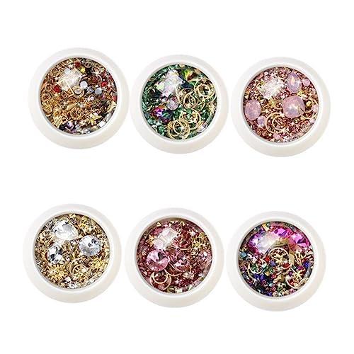 SHERCHPRY 12 Sätze Teiliges Strass Nagelkunstset Diy Dekoration für Maniküren Wunderschöne Nagelkunst für Geeignet für Professionelle und Private Anwendungen Langlebige Materialien SHERCHPRY 12 Sätze Teiliges Strass Nagelkunstset Diy Dekoration für Maniküren Wunderschöne Nagelkunst für Geeignet für Professionelle und Private Anwendungen Langlebige Materialien von SHERCHPRY