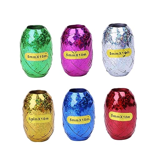 SHERCHPRY 12 Stück Ballonbänder Handgemachte Curlingbänder Geschenkbänder Zubehör Farben Hochzeiten Partys und Bastelprojekte von SHERCHPRY