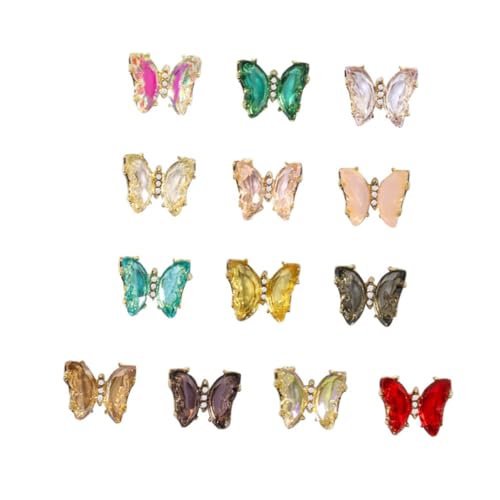 SHERCHPRY 13 Stück Teiliges Schmetterling Nagelstuds Nail Art Dekoration für Kreative Maniküren für Diy Schmuck und Bastelprojekte SHERCHPRY 13 Stück Teiliges Schmetterling Nagelstuds Nail Art Dekoration für Kreative Maniküren für Diy Schmuck und Bastelprojekte von SHERCHPRY