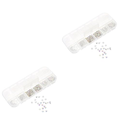 SHERCHPRY 2 Boxen Diy Nagelkunst Dekorationen Fächer Nagel Diamanten Weiß Ab Nude Ab für Kreative Maniküre Einfach Anzuwenden für Nageldesigns SHERCHPRY 2 Boxen Diy Nagelkunst Dekorationen Fächer Nagel Diamanten Weiß Ab Nude Ab für Kreative Maniküre Einfach Anzuwenden für Nageldesigns von SHERCHPRY