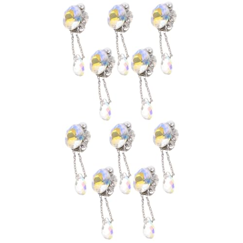 SHERCHPRY 2 Sätze Anhänger Nagelschmuck Und Charms Juwelen Nail Strass-kit Uv Kunst Maniküre Diy Zubehör Nagel Charms Strass-maniküre-schmuck Glas Kristall 5 Stück * 2 SHERCHPRY 2 Sätze Anhänger Nagelschmuck Und Charms Juwelen Nail Strass-kit Uv Kunst Maniküre Diy Zubehör Nagel Charms Strass-maniküre-schmuck Glas Kristall 5 Stück * 2 von SHERCHPRY