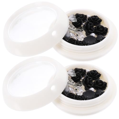 SHERCHPRY 2 Sätze Charms Teiliges Nagelkunst Zubehör mit Perlen und Rosendekorationen für Diy Nageldesign und Bastelprojekte Maniküre und Körperkunst SHERCHPRY 2 Sätze Charms Teiliges Nagelkunst Zubehör mit Perlen und Rosendekorationen für Diy Nageldesign und Bastelprojekte Maniküre und Körperkunst von SHERCHPRY