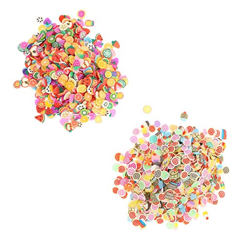 SHERCHPRY 2 Sätze Fruchtige Nagelcharms Diy Dekoration Polymer Clay Ornament Für Maniküre Gemischte Stile Frucht Kuchen 4000 Stück * 2 SHERCHPRY 2 Sätze Fruchtige Nagelcharms Diy Dekoration Polymer Clay Ornament Für Maniküre Gemischte Stile Frucht Kuchen 4000 Stück * 2 von SHERCHPRY
