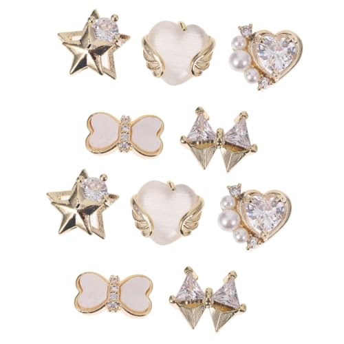 SHERCHPRY 2 Sätze Metall Nagel Schmuck Ornamente Diy Maniküre Zubehör Für Kreative Nagelkunst Einfach Anzuwenden Für Anfänger Langlebig Und Praktisch 5 Stücke * 2 SHERCHPRY 2 Sätze Metall Nagel Schmuck Ornamente Diy Maniküre Zubehör Für Kreative Nagelkunst Einfach Anzuwenden Für Anfänger Langlebig Und Praktisch 5 Stücke * 2 von SHERCHPRY