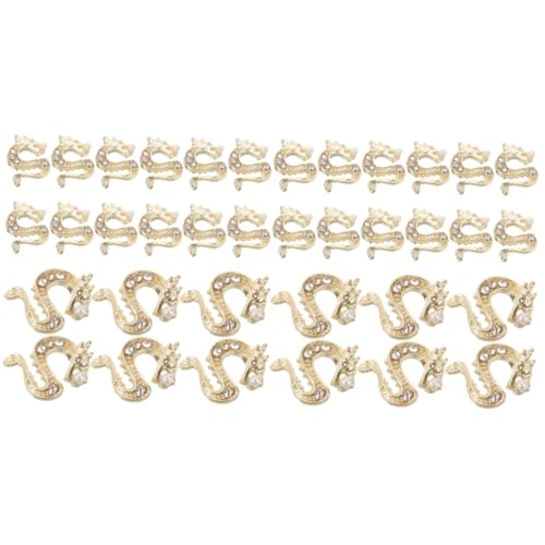 SHERCHPRY 2 Sätze Nail Art Zubehör Dragon Design Maniküre Charm Mit Funkelnden Strasssteinen Für Nagelgestaltungen Hochwertige Nageldekoration Für Einen Eleganten Look 50 Stück * 2 SHERCHPRY 2 Sätze Nail Art Zubehör Dragon Design Maniküre Charm Mit Funkelnden Strasssteinen Für Nagelgestaltungen Hochwertige Nageldekoration Für Einen Eleganten Look 50 Stück * 2 von SHERCHPRY