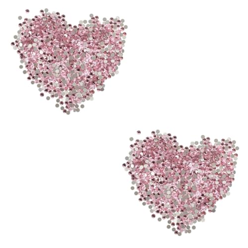 SHERCHPRY 2 Stück Flachrücken Strasssteine für Nail Art Diy Nagel Dekoration Rosa für Kreative Nail Art Designs und Schmuckherstellung SHERCHPRY 2 Stück Flachrücken Strasssteine für Nail Art Diy Nagel Dekoration Rosa für Kreative Nail Art Designs und Schmuckherstellung von SHERCHPRY