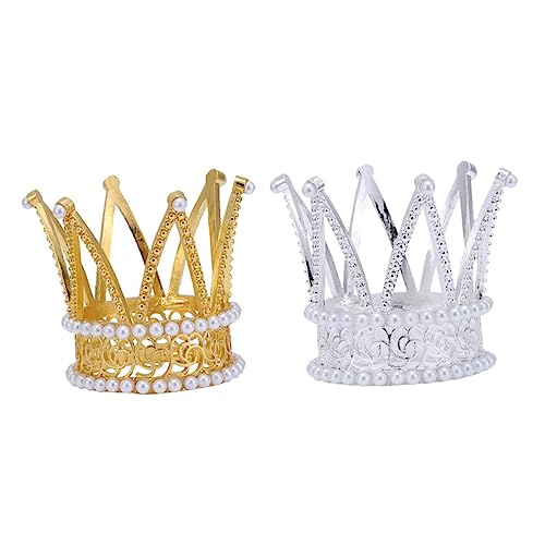 SHERCHPRY 2 Stück Kronenverzierung Hochzeit Krone Kuchenverzierungen Braut Dekoration Golddeckel Babykrone Zu Dusche Funkeln Mini Tiara Krone Für Mädchen Kinderkrone Sei Legierung SHERCHPRY 2 Stück Kronenverzierung Hochzeit Krone Kuchenverzierungen Braut Dekoration Golddeckel Babykrone Zu Dusche Funkeln Mini Tiara Krone Für Mädchen Kinderkrone Sei Legierung von SHERCHPRY