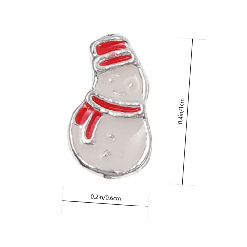 SHERCHPRY 20 Stück Teiliges Weihnachts Nail Art mit Legierungs Nieten und Schmuck Vielseitige Weihnachtsmotiv Nagelstuds für DIY Maniküre Geeignet für Nagelkünstler und Persönliche von SHERCHPRY