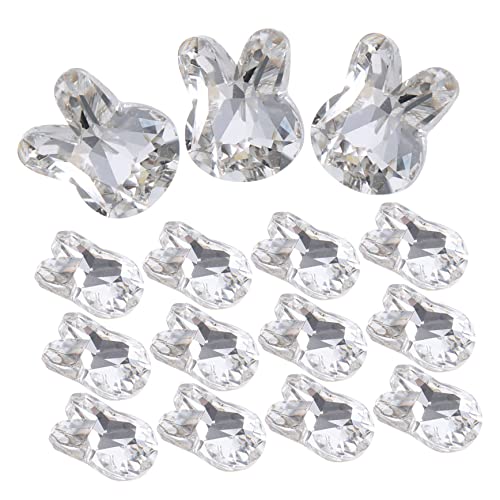SHERCHPRY 20Stücke Nagelzauber Dekorative Ornamente Süße Cartoon Rabbit Nail Art Schmuck Für Maniküre Für Zuhause Und Nagelsalons SHERCHPRY 20Stücke Nagelzauber Dekorative Ornamente Süße Cartoon Rabbit Nail Art Schmuck Für Maniküre Für Zuhause Und Nagelsalons von SHERCHPRY