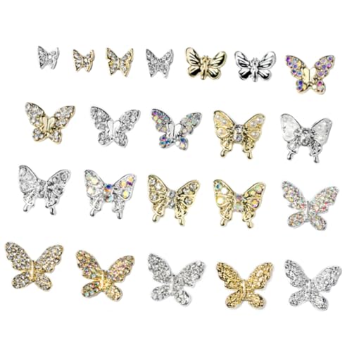 SHERCHPRY 22Stücke Teiliges Charms Nagelkunst Dekoration Juwelen Für Nagelgestaltung Für DIY Nageldesigns SHERCHPRY 22Stücke Teiliges Charms Nagelkunst Dekoration Juwelen Für Nagelgestaltung Für DIY Nageldesigns von SHERCHPRY
