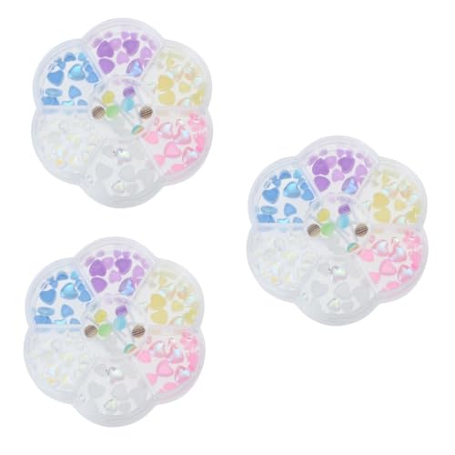 SHERCHPRY 3 Boxen Herzförmige Nagelcharms aus Lollipop Diy Nagelkunst Gems für Fingernagelgestaltung für Nagelkunstprojekte SHERCHPRY 3 Boxen Herzförmige Nagelcharms aus Lollipop Diy Nagelkunst Gems für Fingernagelgestaltung für Nagelkunstprojekte von SHERCHPRY