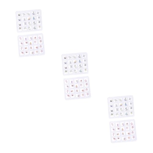 SHERCHPRY 3 Sätze Glänzende Flachrücken Strasssteine Für Nail Art Dekorationen Vielseitige Diy Bastelmaterialien Für Nageldesigns Kunstprojekte Karten Und Mehr 40 Stück * 3 SHERCHPRY 3 Sätze Glänzende Flachrücken Strasssteine Für Nail Art Dekorationen Vielseitige Diy Bastelmaterialien Für Nageldesigns Kunstprojekte Karten Und Mehr 40 Stück * 3 von SHERCHPRY