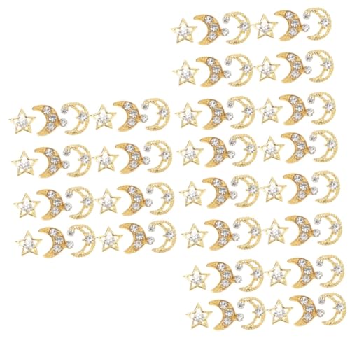 SHERCHPRY 3 Sätze Nagelkunst Charms Metallische Stern Mond Dekoration Für Diy Nageldesign Glänzende Nail Art Zubehör Für Kreative Nail Art Projekte 30 Stück * 3 SHERCHPRY 3 Sätze Nagelkunst Charms Metallische Stern Mond Dekoration Für Diy Nageldesign Glänzende Nail Art Zubehör Für Kreative Nail Art Projekte 30 Stück * 3 von SHERCHPRY