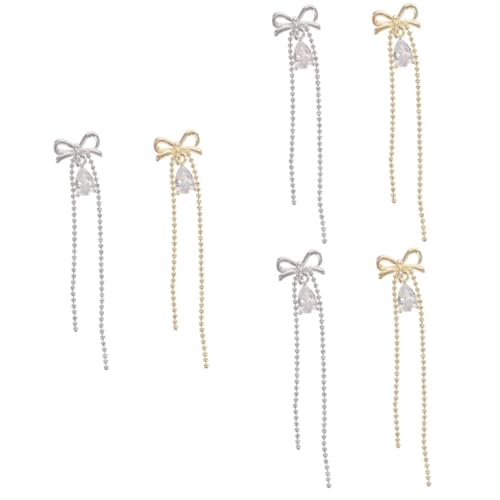 SHERCHPRY 3 Sätze Vintage Schleifen Nagel Charms Mit Strasssteinen Diy Nagelkunst Zubehör Für Kreative Maniküre Und Faszinierende Nail Art Designs 2 Stück * 3 SHERCHPRY 3 Sätze Vintage Schleifen Nagel Charms Mit Strasssteinen Diy Nagelkunst Zubehör Für Kreative Maniküre Und Faszinierende Nail Art Designs 2 Stück * 3 von SHERCHPRY