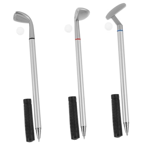 SHERCHPRY 3Sätze Golf Kugelschreiber Bürogeschenk mit Einzigartigen Golf Stiften aus Langlebigen Materialien Gefertigt für Golfer Business Stift SHERCHPRY 3Sätze Golf Kugelschreiber Bürogeschenk mit Einzigartigen Golf Stiften aus Langlebigen Materialien Gefertigt für Golfer Business Stift von SHERCHPRY