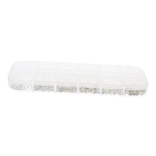 SHERCHPRY 4 Boxen Diy Nagelkunst Dekorationen Flache Nail Diamonds Weiß Ab und Nude Ab für Kreative Maniküre SHERCHPRY 4 Boxen Diy Nagelkunst Dekorationen Flache Nail Diamonds Weiß Ab und Nude Ab für Kreative Maniküre von SHERCHPRY
