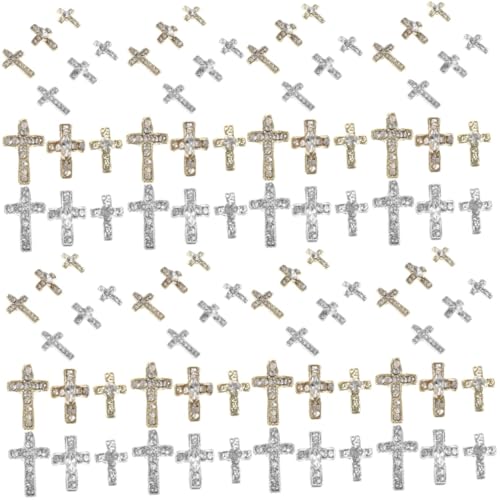 SHERCHPRY 4 Sätze Legierung Kreuz Schmuck Strass Nagel Charms Metall Nagel Charm Legierung Nagel Charms Nagel Charms Bulk Unikat Nagel Charms Nagel Dekorationen Kreuze Nagel 60 Stück * 4 SHERCHPRY 4 Sätze Legierung Kreuz Schmuck Strass Nagel Charms Metall Nagel Charm Legierung Nagel Charms Nagel Charms Bulk Unikat Nagel Charms Nagel Dekorationen Kreuze Nagel 60 Stück * 4 von SHERCHPRY