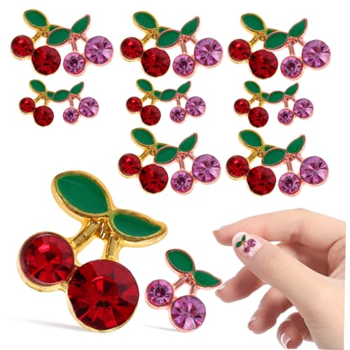 SHERCHPRY 4 Sätze Teiliges Kirsch Nagelschmuck Für Nail Charms Aus Hochwertigem Legierungsmaterial Diy Nagelzubehör Für Partys Und Besondere Anlässe 32 Stück * 4 SHERCHPRY 4 Sätze Teiliges Kirsch Nagelschmuck Für Nail Charms Aus Hochwertigem Legierungsmaterial Diy Nagelzubehör Für Partys Und Besondere Anlässe 32 Stück * 4 von SHERCHPRY