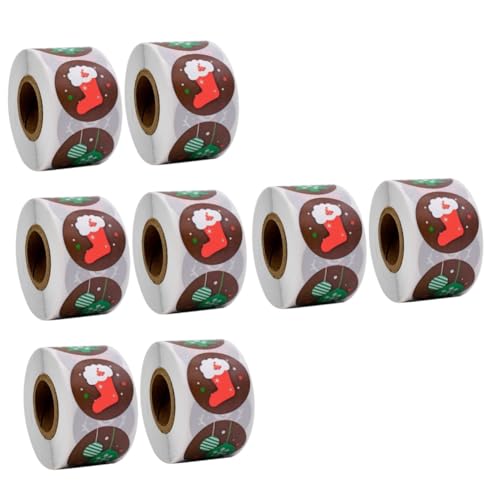 SHERCHPRY 4 Sätze Weihnachtsaufkleber Weihnachtsanhänger Großpackung Feiertag Weihnachtsetiketten Siegel Weihnachtsklebeetiketten Party Vinylkleber Geprägte Gerollte 2 Rollen * 4 SHERCHPRY 4 Sätze Weihnachtsaufkleber Weihnachtsanhänger Großpackung Feiertag Weihnachtsetiketten Siegel Weihnachtsklebeetiketten Party Vinylkleber Geprägte Gerollte 2 Rollen * 4 von SHERCHPRY