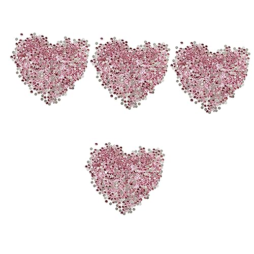 SHERCHPRY 4 Stück Flache Nagelstrasssteine für Diy Nailart Zartem Rosa für Kreative Nageldekorationen und Bastelprojekte SHERCHPRY 4 Stück Flache Nagelstrasssteine für Diy Nailart Zartem Rosa für Kreative Nageldekorationen und Bastelprojekte von SHERCHPRY