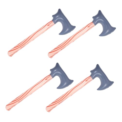 SHERCHPRY 4 Stück Teiliges Aufblasbares Axtspielzeug PVC Party Requisiten für Rollenspiele Cosplay Festivaldekorationen Wiederverwendbar Leicht und Robust für Innen Außenbereiche SHERCHPRY 4 Stück Teiliges Aufblasbares Axtspielzeug PVC Party Requisiten für Rollenspiele Cosplay Festivaldekorationen Wiederverwendbar Leicht und Robust für Innen Außenbereiche von SHERCHPRY