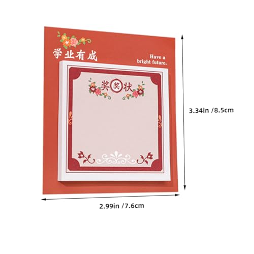 SHERCHPRY 4 Stück Zertifikat und Notiz Hinweis Anmerkung Halloween inspirierende Notizblöcke Schule Pads Party Aufkleberkarten für Kinderanreize weihnachtsschulbedarf Papier SHERCHPRY 4 Stück Zertifikat und Notiz Hinweis Anmerkung Halloween inspirierende Notizblöcke Schule Pads Party Aufkleberkarten für Kinderanreize weihnachtsschulbedarf Papier von SHERCHPRY