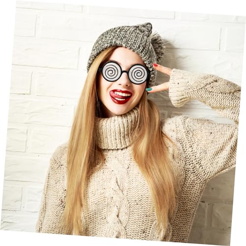 SHERCHPRY 4 Teiliges Runde Fun Brillen mit Einzigartigem Linsendesign Leichte und Bequeme Partybrille für Erwachsene Lustige Foto Requisite und Kostümzubehör SHERCHPRY 4 Teiliges Runde Fun Brillen mit Einzigartigem Linsendesign Leichte und Bequeme Partybrille für Erwachsene Lustige Foto Requisite und Kostümzubehör von SHERCHPRY