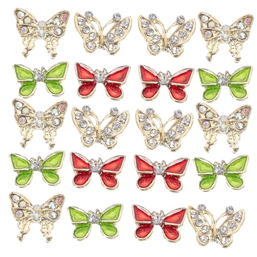 SHERCHPRY 40 Stück Schmetterling Charms Glitzernde Nail Art Dekorationen für Maniküre für Diy Nagelkunst Hochzeiten Partys und Besondere Anlässe SHERCHPRY 40 Stück Schmetterling Charms Glitzernde Nail Art Dekorationen für Maniküre für Diy Nagelkunst Hochzeiten Partys und Besondere Anlässe von SHERCHPRY