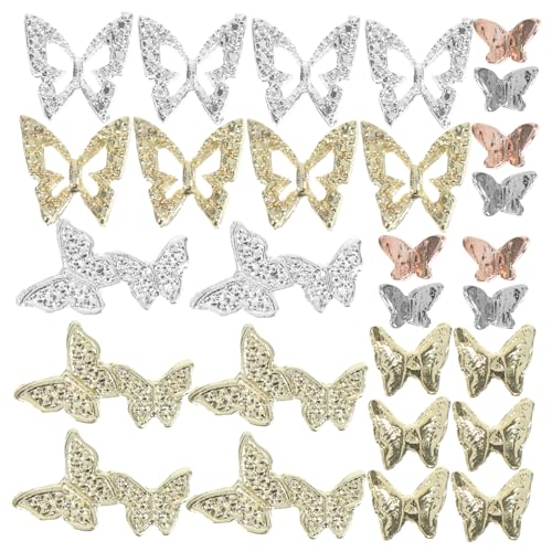 SHERCHPRY 40Stücke Anhänger Maniküre Charms Für Damen DIY Nagelkunst Ornamente Nagelverzierung Für Nail Art Designs SHERCHPRY 40Stücke Anhänger Maniküre Charms Für Damen DIY Nagelkunst Ornamente Nagelverzierung Für Nail Art Designs von SHERCHPRY
